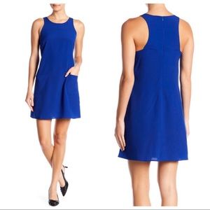 A by Amanda Clara Sleeveless Pocket Shift Dress